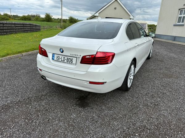 BMW 5-Series Saloon, Diesel, 2015, White