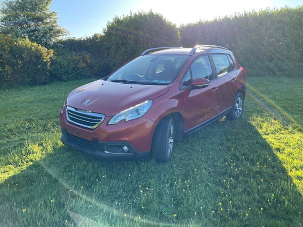 Peugeot 2008 SUV, Diesel, 2016, Red