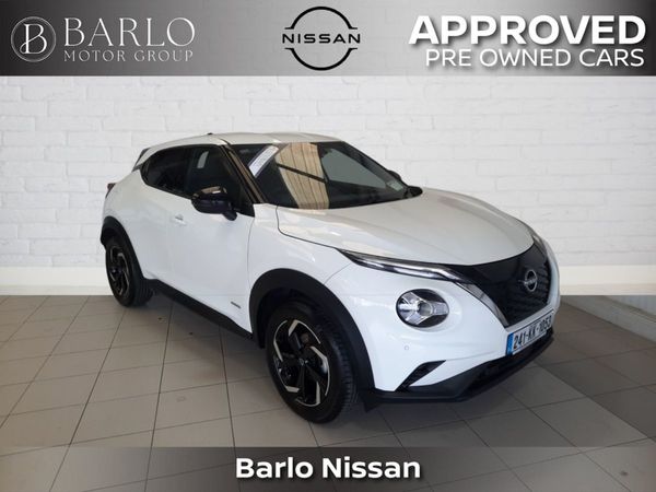 Nissan Juke SUV, Petrol Hybrid, 2024, White