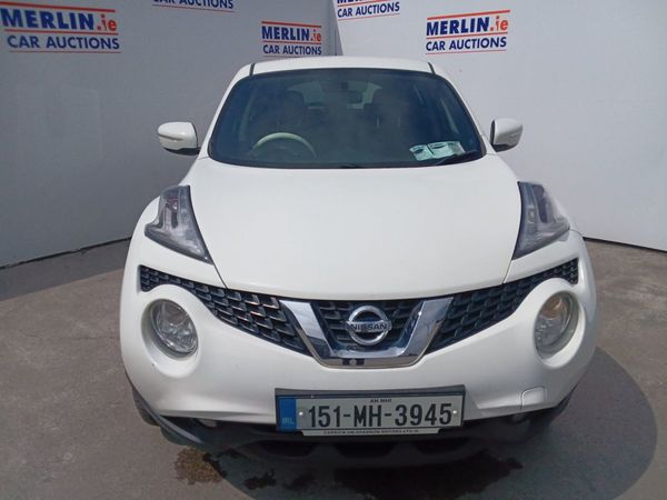 Nissan Juke Hatchback, Petrol, 2015, White