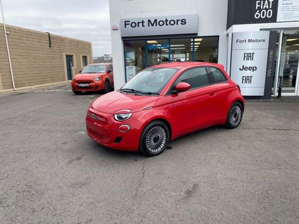 Fiat 500e Hatchback, Electric, 2025, Red