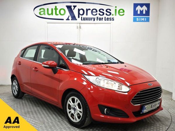 Ford Fiesta Hatchback, Diesel, 2014, Red