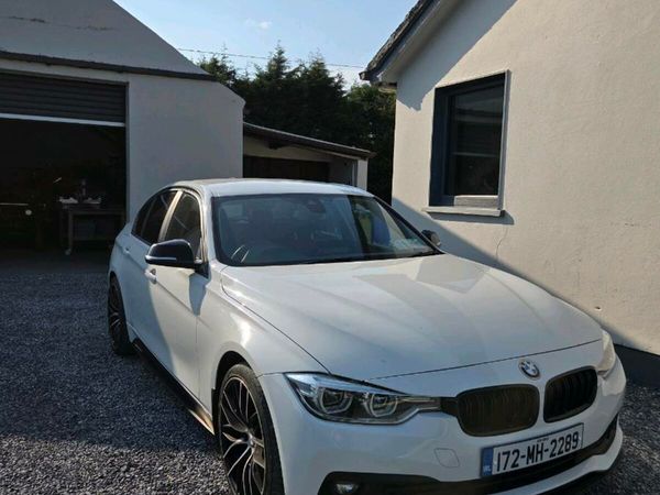 BMW 3-Series Saloon, Diesel, 2017, White