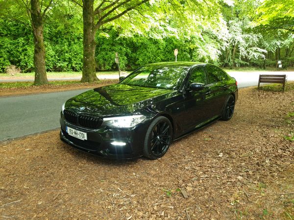 BMW 5-Series Saloon, Diesel, 2019, Black