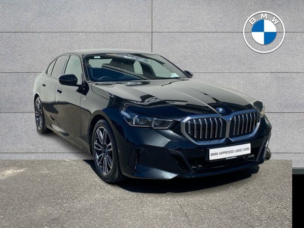 BMW 5-Series Saloon, Petrol Plug-in Hybrid, 2024, Black
