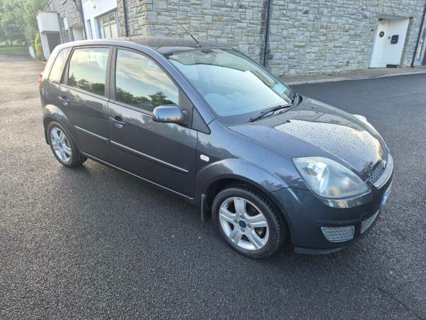 Ford Fiesta Hatchback, Petrol, 2008, Grey