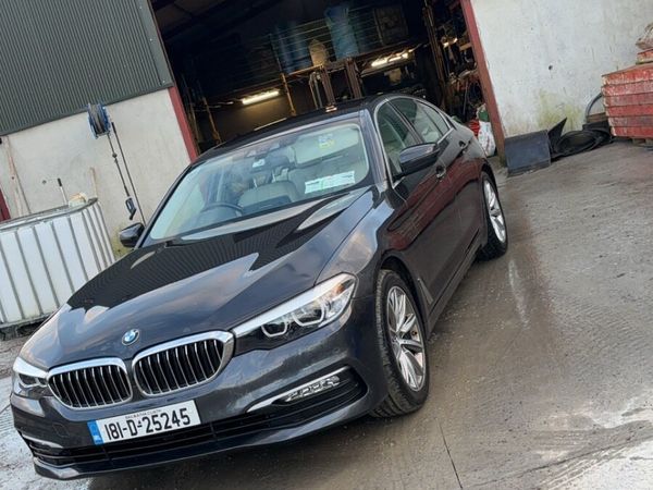 BMW 5-Series Saloon, Diesel, 2018, Grey