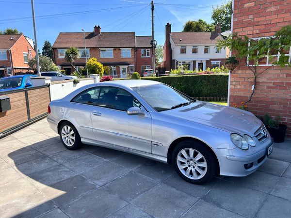 Mercedes-Benz CLK Coupe, Diesel, 2005, Silver
