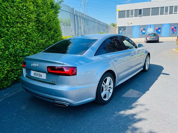 Audi A6 Saloon, Diesel, 2015, Silver