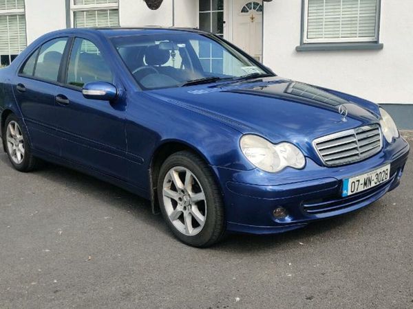 Mercedes-Benz C-Class Saloon, Petrol, 2007, Blue