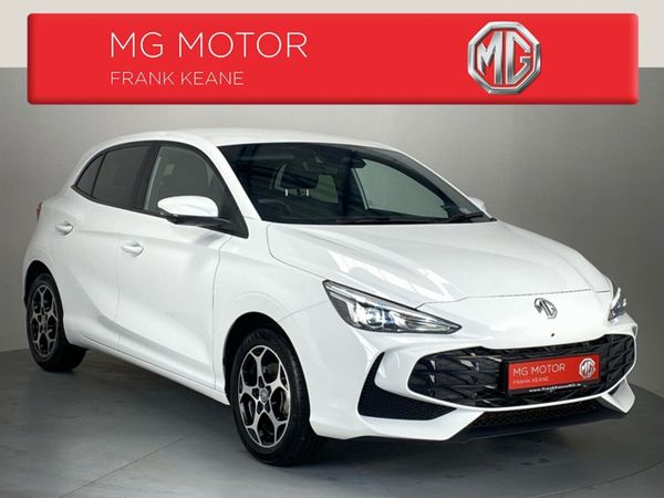 MG MG3 Hatchback, Petrol Hybrid, 2024, White