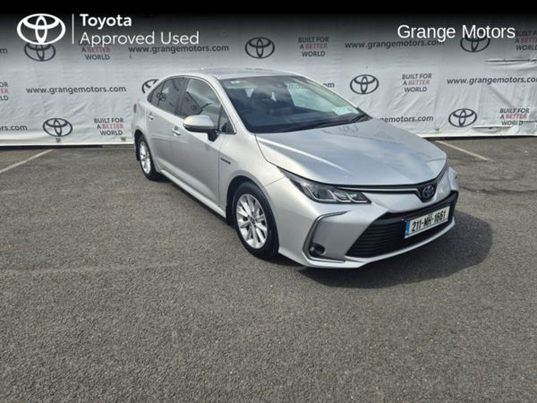 Toyota Corolla Saloon, Hybrid, 2021, Silver
