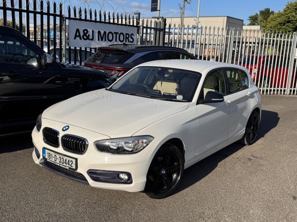 BMW 1-Series Hatchback, Diesel, 2018, White