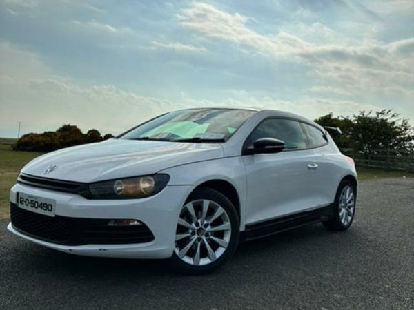 Volkswagen Scirocco Hatchback, Petrol, 2012, White