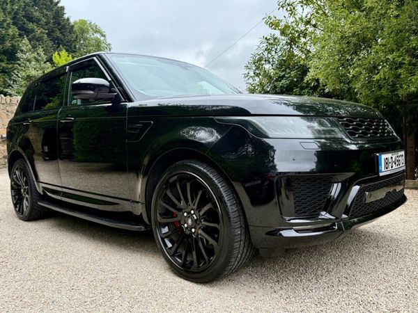 Land Rover Range Rover Sport SUV, Diesel, 2018, Black