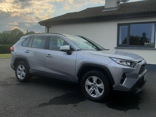 Toyota RAV4 SUV, Petrol Hybrid, 2021, Grey