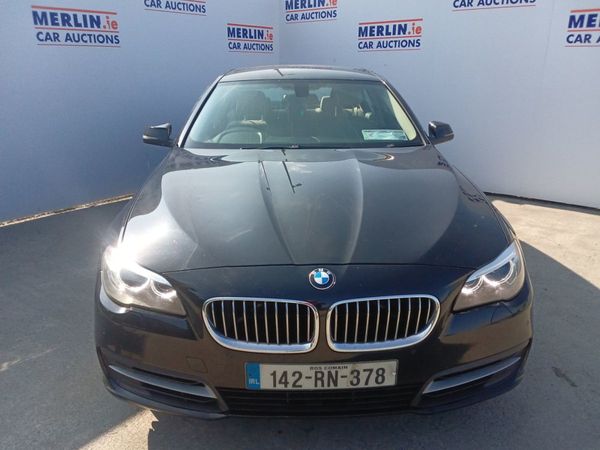 BMW 5-Series Saloon, Diesel, 2014, Black