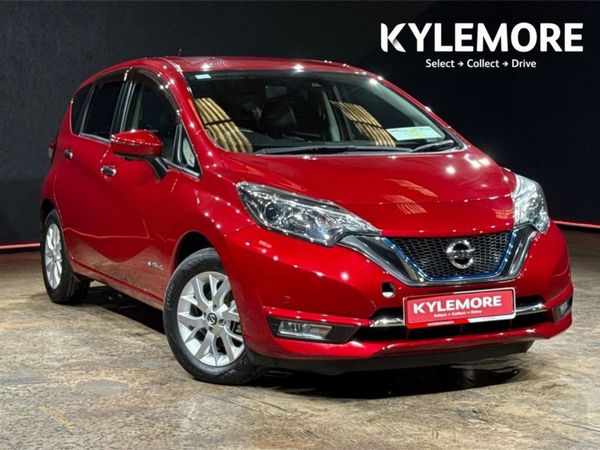 Nissan Note Hatchback, Hybrid, 2018, Red