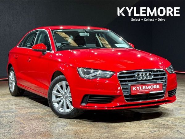 Audi A3 Saloon, Petrol, 2016, Red