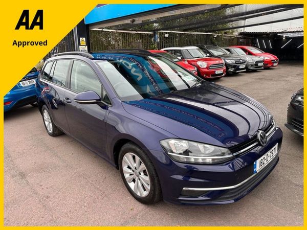 Volkswagen Golf Estate, Diesel, 2018, Blue