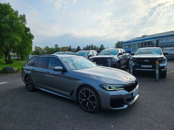 BMW 5-Series Estate, Diesel, 2023, Grey