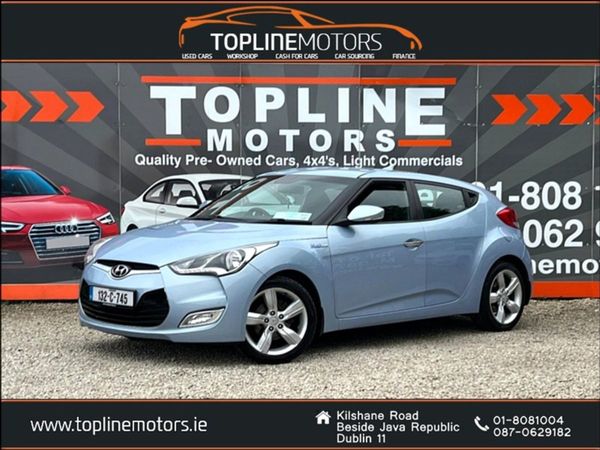 Hyundai Veloster Hatchback, Petrol, 2013, Blue
