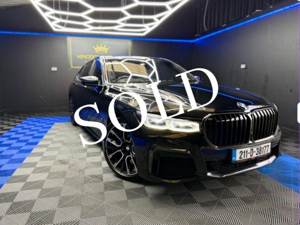 BMW 7-Series Saloon, Petrol Plug-in Hybrid, 2021, Black