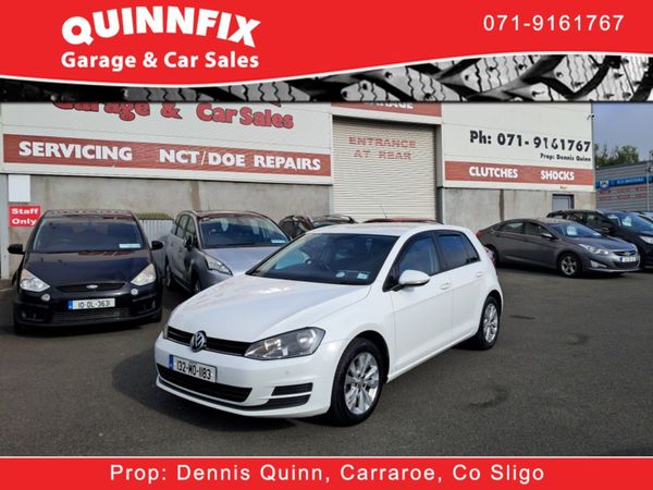 Volkswagen Golf Hatchback, Diesel, 2013, White