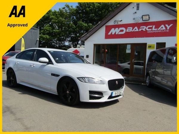 Jaguar XF Saloon, Diesel, 2019, White