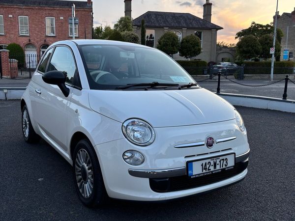 Fiat 500 Hatchback, Petrol, 2014, White