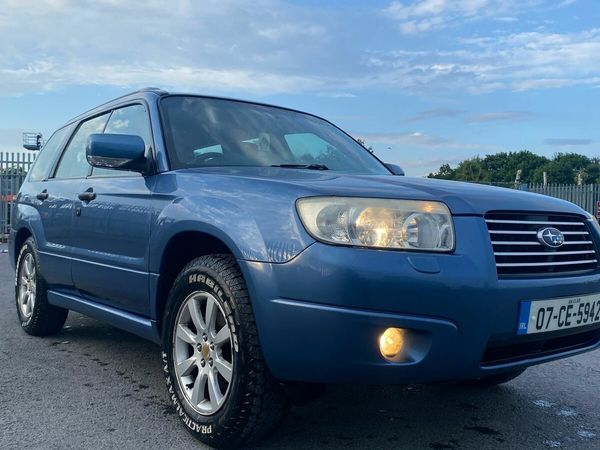 Subaru Forester SUV, Petrol, 2007, Blue