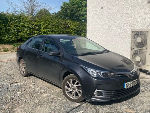 Toyota Corolla Saloon, Petrol, 2018, Grey