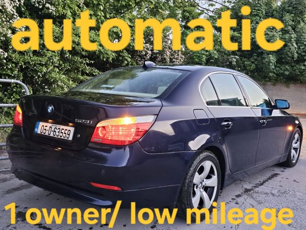 BMW 5-Series Saloon, Petrol, 2005, Blue