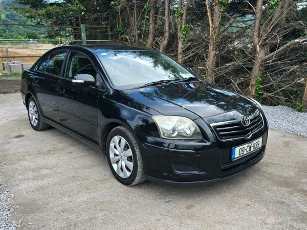 Toyota Avensis Hatchback, Diesel, 2009, Black