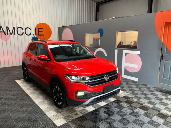 Volkswagen T-Cross SUV, Petrol, 2020, Red