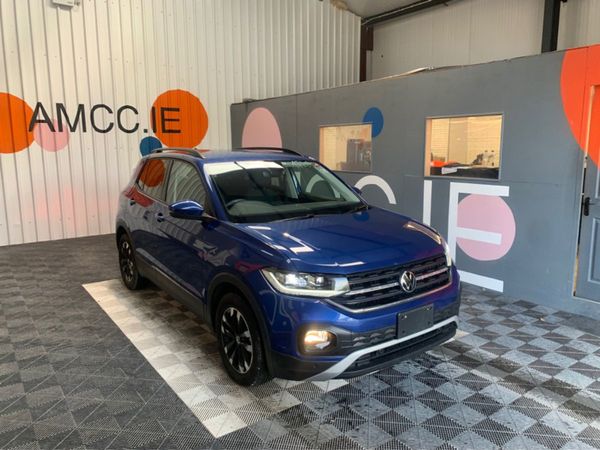 Volkswagen T-Cross SUV, Petrol, 2021, Blue