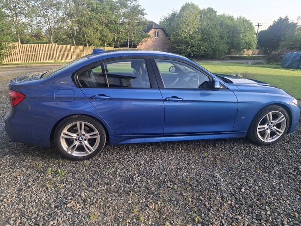 BMW 3-Series Saloon, Petrol Plug-in Hybrid, 2018, Blue