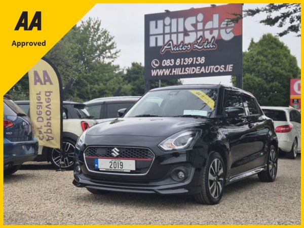 Suzuki Swift Hatchback, Petrol Hybrid, 2019, Black