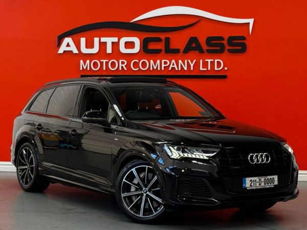 Audi Q7 Estate, Hybrid, 2021, Black