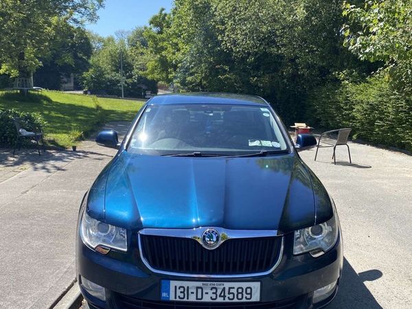 Skoda Superb Hatchback, Diesel, 2013, Blue