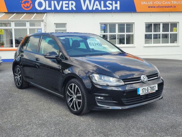 Volkswagen Golf Hatchback, Petrol, 2017, Black