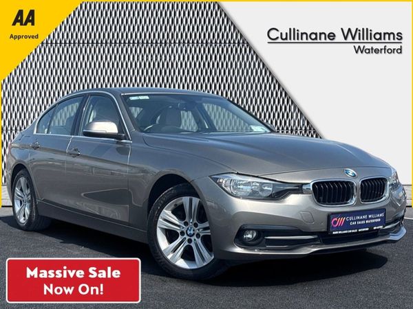 BMW 3-Series Saloon, Diesel, 2016, Silver