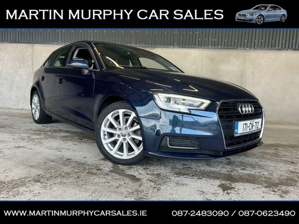 Audi A3 Hatchback, Diesel, 2017, Blue