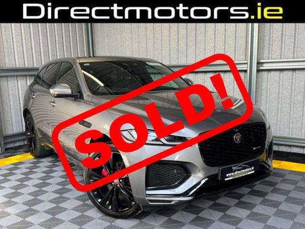 Jaguar F-Pace Estate, Petrol, 2021, Grey