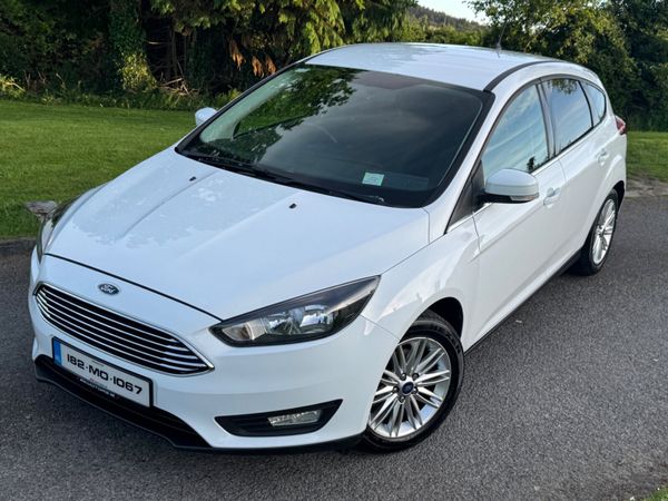 Ford Focus Hatchback, Diesel, 2018, White