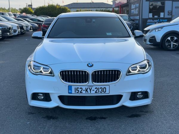 BMW 5-Series Saloon, Diesel, 2015, White