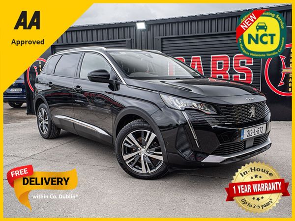 Peugeot 5008 MPV, Diesel, 2021, Black