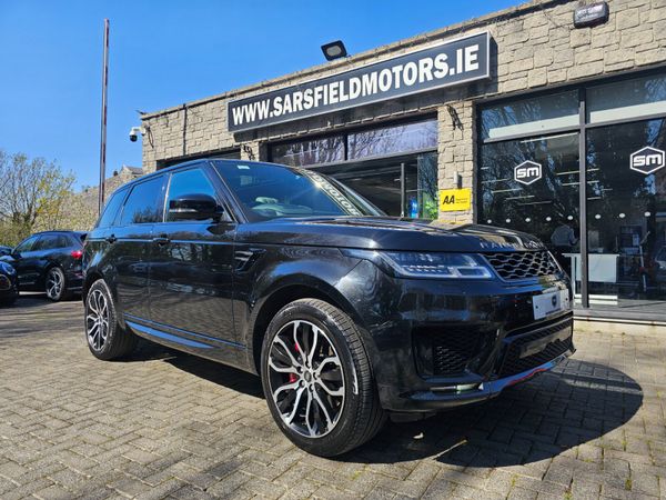 Land Rover Range Rover Sport SUV, Petrol Plug-in Hybrid, 2021, Black