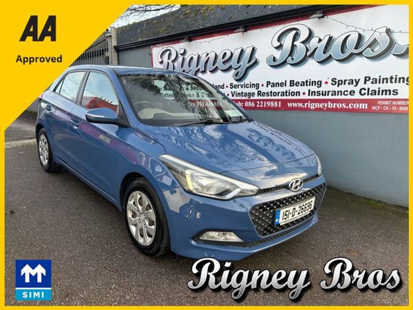 Hyundai i20 Hatchback, Petrol, 2015, Blue