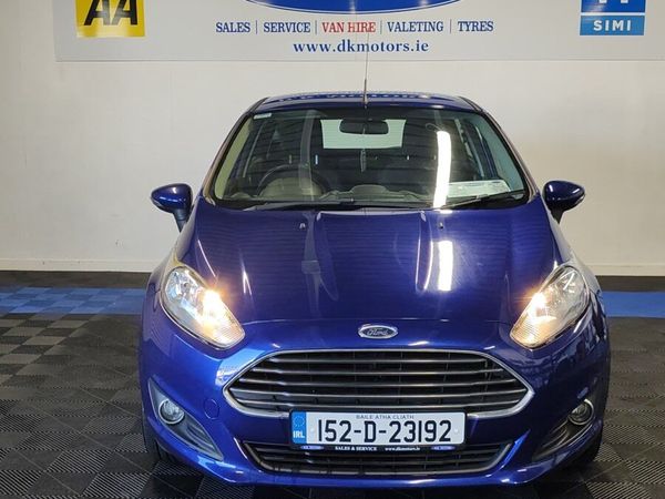 Ford Fiesta Hatchback, Petrol, 2015, Blue